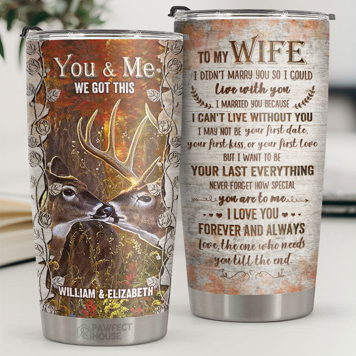 N'oublie jamais à quel point tu es spécial pour moi - Gobelet personnalisé - À ma femme, cadeau pour femme, anniversaire, fiançailles, mariage, cadeau de mariage