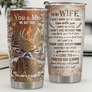 N'oublie jamais à quel point tu es spécial pour moi - Gobelet personnalisé - À ma femme, cadeau pour femme, anniversaire, fiançailles, mariage, cadeau de mariage