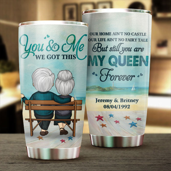 Toi et moi, on a ça ! Gobelet personnalisé ! Cadeau pour couple, mari et femme