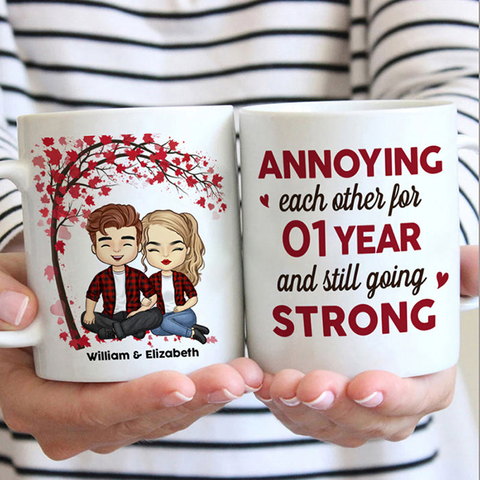 Annoying Each Other For So Many Years - Gift For Couples, Personalized Mug.