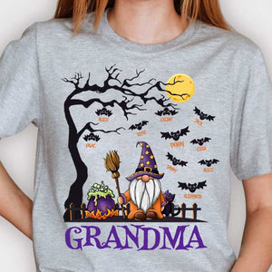 The Old Wizard Of Halloween - Personalized Unisex T-Shirt.