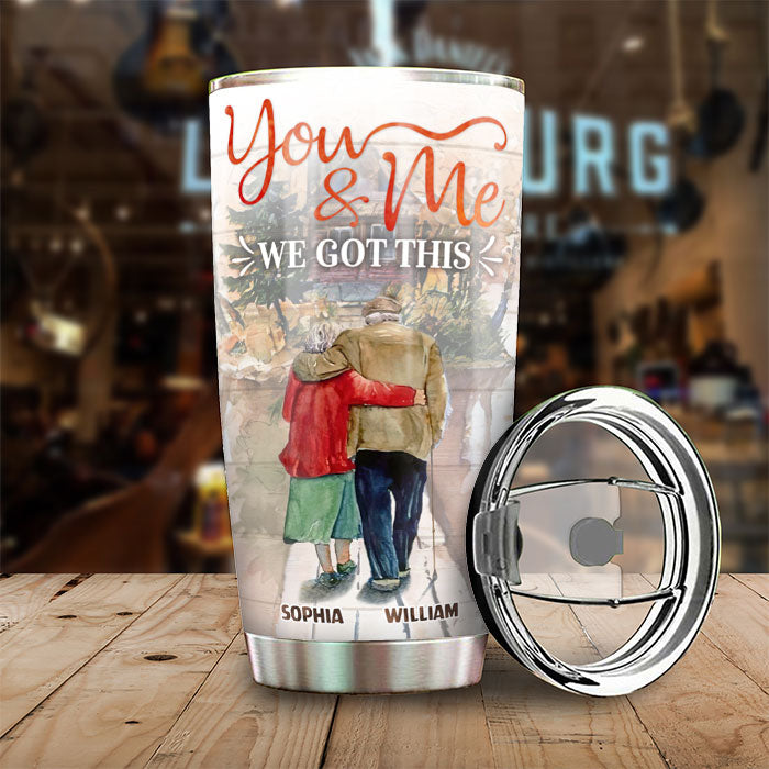 Never Forget That I Love You  - Personalized Tumbler.