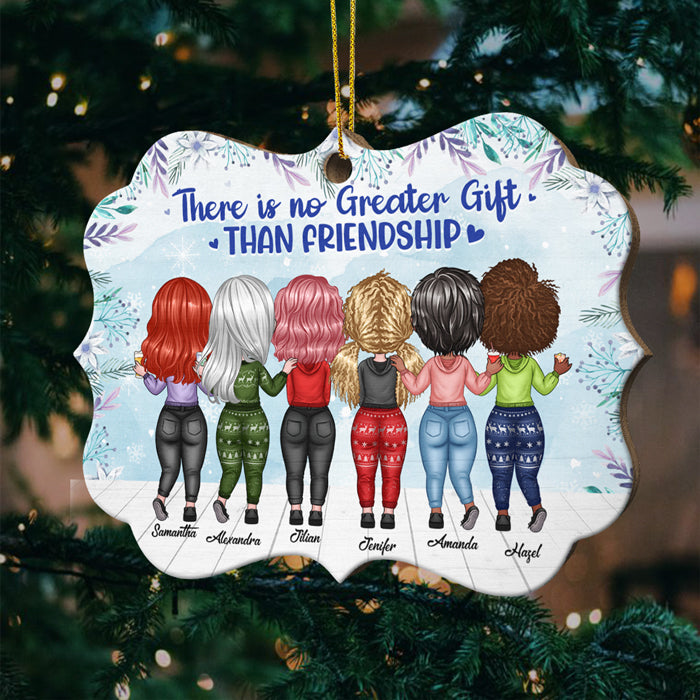 Life Is Better With Sisters - Personalized Shaped Ornament.