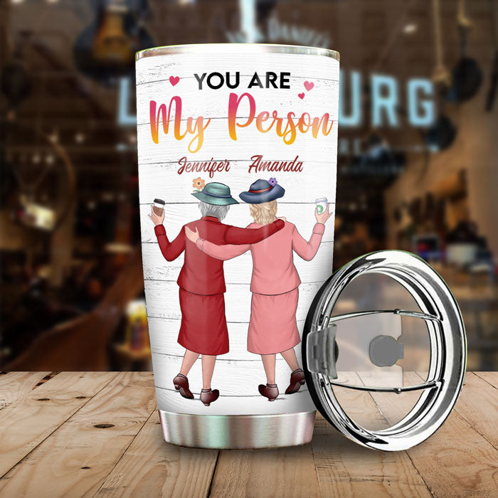 You Are My Bestie - Gift For Bestie - Personalized Tumbler.