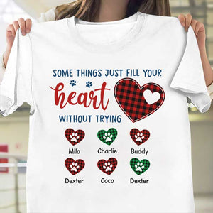 Some Things Just Fill Your Heart - Personalized Unisex T-Shirt.