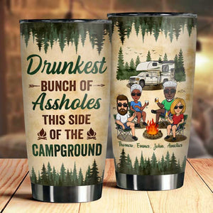 Nous avons essayé d'être bons - Gobelet personnalisé - Cadeau pour les amateurs de camping