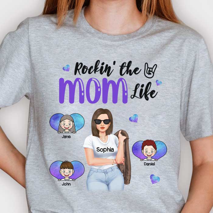 T-shirt et sweat à capuche unisexe personnalisé pour maman et grand-mère