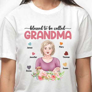 Je suis bénie d'être appelée grand-mère - T-shirt unisexe personnalisé, sweat à capuche, sweat-shirt - Cadeau pour grand-mère, grands-parents