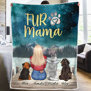 La vie est meilleure avec un chien - Couverture personnalisée - Cadeau pour les amoureux des chiens, des animaux et de Noël
