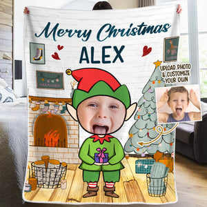 Joyeux Noël ! Couverture personnalisée ! Télécharger une image, cadeau pour la famille, cadeau de Noël