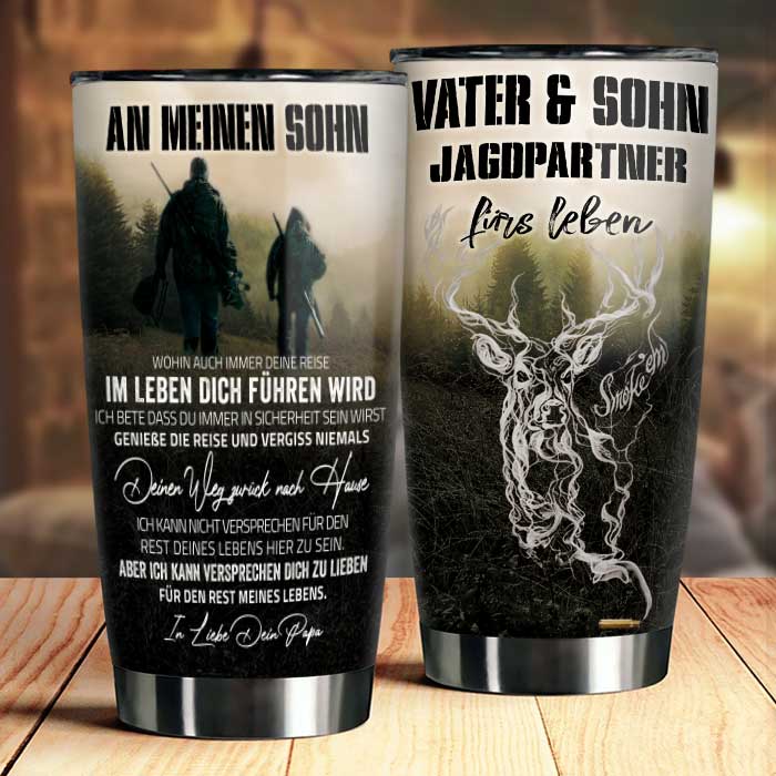 Vater &amp; Sohn - Jagdpartner Fürs Leben - Gobelet allemand