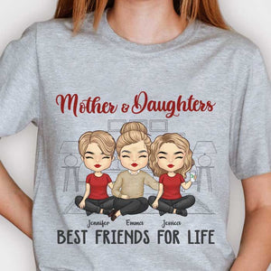 Meilleurs amis pour la vie, maman et filles - Cadeau pour maman, t-shirt unisexe personnalisé, sweat à capuche