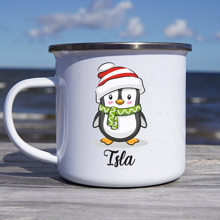Gardez votre calme, Noël approche, icône de Noël - Tasse à chocolat chaud personnalisée pour enfant, tasse - Cadeau de Noël pour les cadeaux de fête d'anniversaire, cadeau d'anniversaire