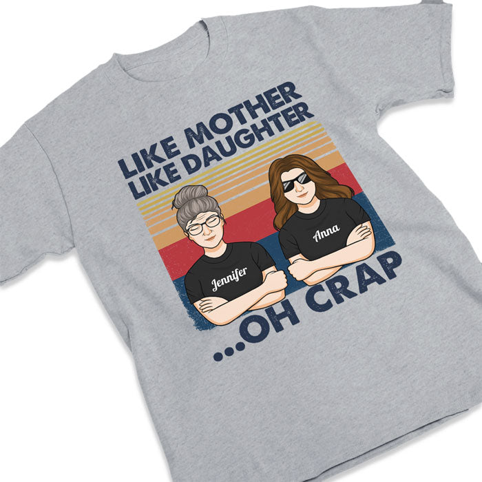 T-shirt, sweat à capuche et sweat-shirt unisexe personnalisé « Tels parents, tels enfants » – Cadeau pour les membres de la famille