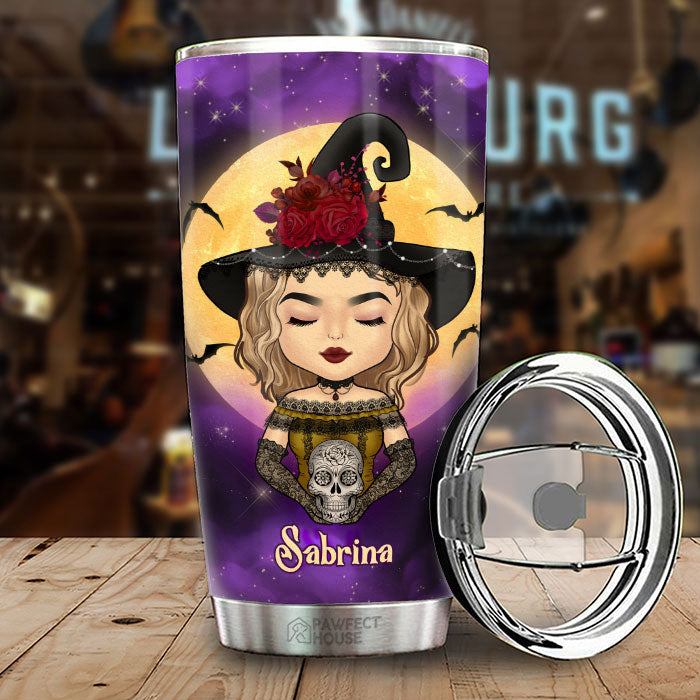 Attachez votre ceinture, ma chérie, vous venez de me faire changer d'avis - Gobelet personnalisé - Cadeau pour vous-même, cadeau d'Halloween