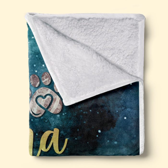 La vie est meilleure avec un chien - Couverture personnalisée - Cadeau pour les amoureux des chiens, des animaux et de Noël