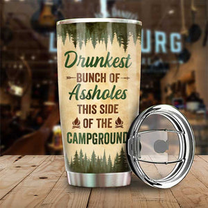 Nous avons essayé d'être bons - Gobelet personnalisé - Cadeau pour les amateurs de camping