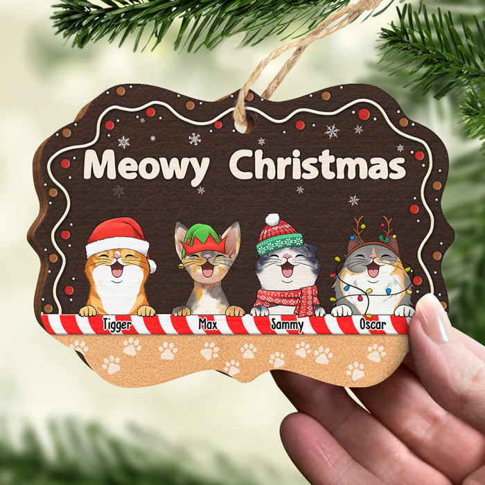 Croyez aux pattes du Père Noël - Ornement personnalisé pour chien et chat - Bois en forme de Benelux - Cadeau de Noël pour propriétaires et amoureux des animaux
