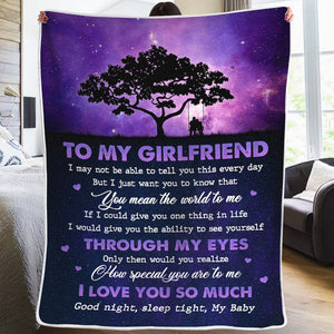 Je veux juste que tu saches que tu es tout pour moi - Couverture pour couple - Cadeau pour petite amie