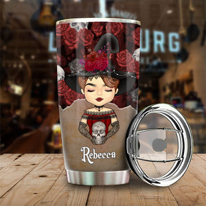 Hey Witch, Somedays You Have To Put On Your Hat - Personalized Tumbler - Gift For Yourself, Gift For Halloween