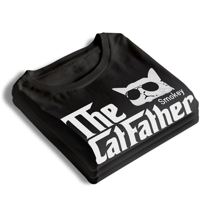 Les Parents du Chat - T-shirt, sweat à capuche et sweat-shirt unisexe personnalisé avec chat - Cadeau pour les propriétaires et les amoureux des animaux