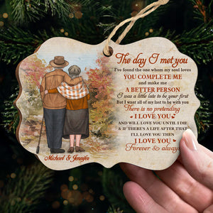 J'ai trouvé celui que mon âme aime - Décoration de Noël en bois personnalisée en forme de Benelux - Cadeau pour couple, mari et femme, anniversaire, fiançailles, mariage, cadeau de mariage, cadeau de Noël