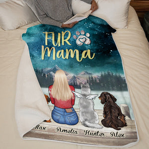 La vie est meilleure avec un chien - Couverture personnalisée - Cadeau pour les amoureux des chiens, des animaux et de Noël
