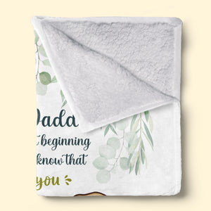 Nos aventures sont sur le point de commencer - Couverture personnalisée pour bébé - Cadeau de fête prénatale, cadeau pour la première maman