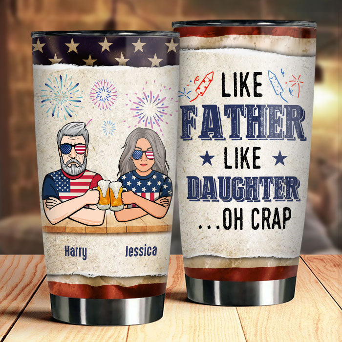 Ma fille m'a acheté ça - Gobelet personnalisé - Cadeau pour papa