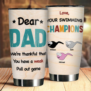 Tu as un faible jeu de retrait - Gobelet personnalisé - Cadeau pour papa