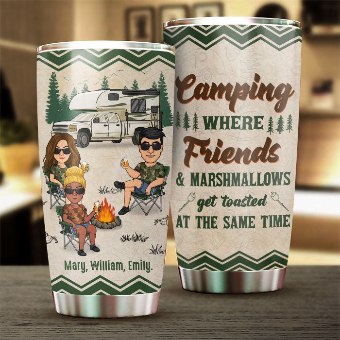 Vous finirez ivre - Gobelet personnalisé - Cadeau pour les amateurs de camping