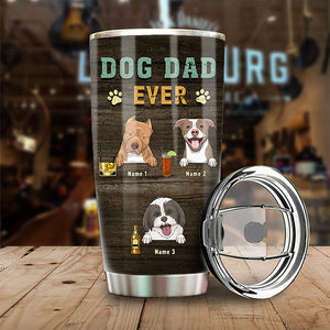 Meilleur amateur de bière barbu - Cadeau pour papa, verre personnalisé