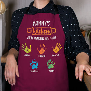 La cuisine de grand-mère, là où naissent les souvenirs - Cadeau pour maman, cadeau pour grand-mère - Tablier personnalisé 