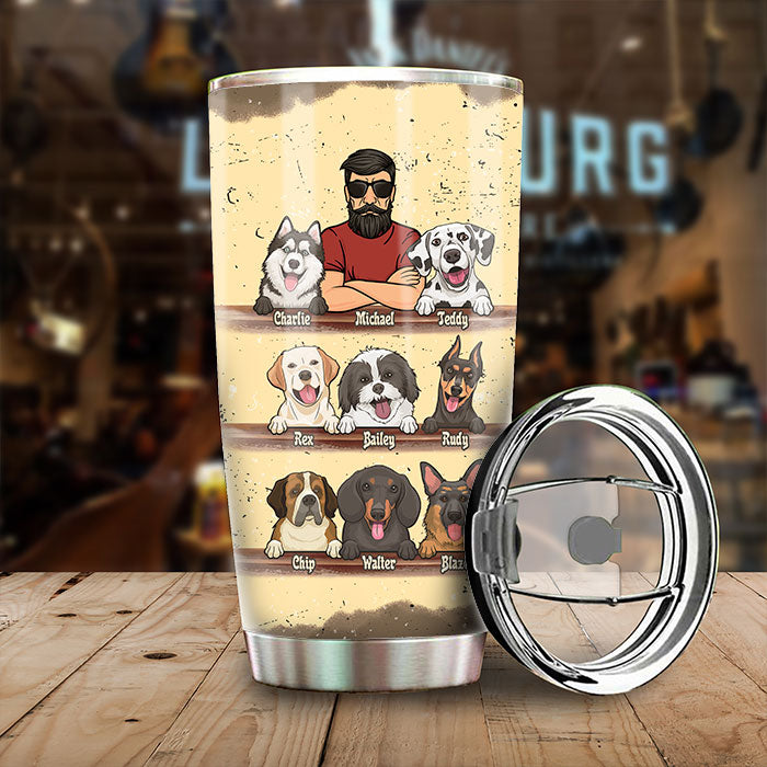 C'est spécial d'être papa d'un chien - Gobelet personnalisé - Cadeau pour papa