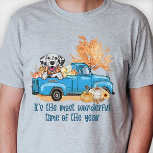 It's The Most Wonderful Time - Personalized Unisex T-Shirt.