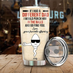 Bonne fête des pères, merci d'être mon papa - Cadeau pour papa, cadeau pour la fête des pères - Gobelet personnalisé