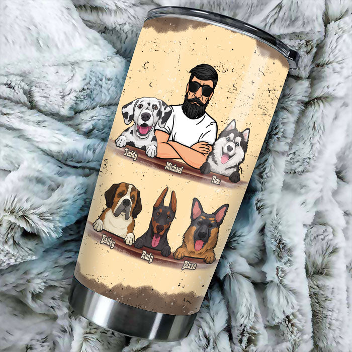 C'est spécial d'être papa d'un chien - Gobelet personnalisé - Cadeau pour papa