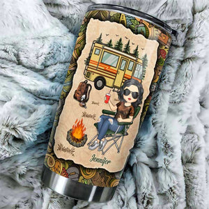 Not All Who Wander Are Lost - Personalized Tumbler.