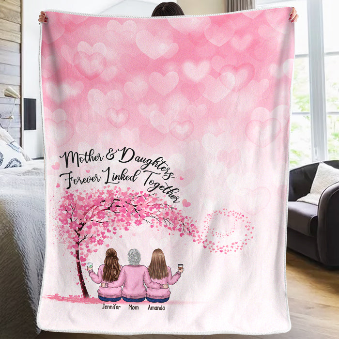 Telle mère, telle fille - Couverture familiale personnalisée - Cadeau pour fille de la part de la mère
