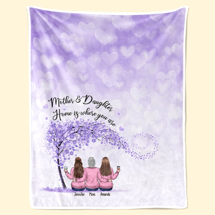 Telle mère, telle fille - Couverture familiale personnalisée - Cadeau pour fille de la part de la mère