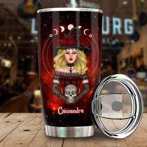 We Are The Granddaughters Of The Witches You Could Not Burn - Personalized Tumbler - Gift For Yourself, Halloween Gift