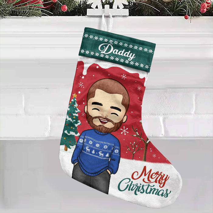 Christmas Joy Is To Be Shared With Family - Personalized Custom Christmas Stocking - Gift For Family, Christmas Gift