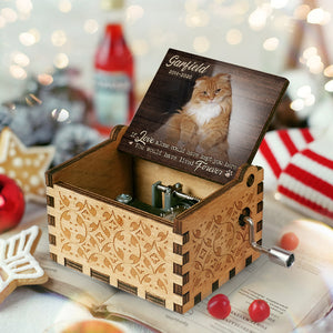 Tu aurais vécu éternellement ! Boîte à musique personnalisée ! Télécharger une image, cadeau pour les amoureux des animaux