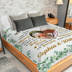 Tu es ma pièce manquante - Couverture personnalisée - Télécharger une image, cadeau pour couple, mari et femme, anniversaire, fiançailles, mariage, cadeau de mariage, cadeau de Noël
