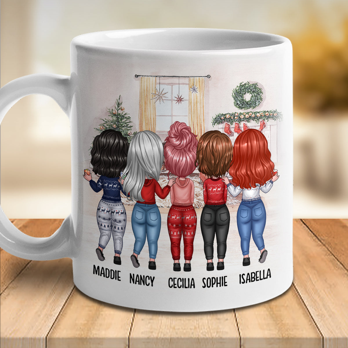 There Is No Greater Gift Than Friendship - Personalized Mug.