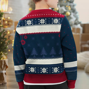 Joyeux Noël, Frère Chat, Sœur Chat - Sweat-shirt de Noël unisexe personnalisé, sweat-shirt en laine, sweat-shirt imprimé intégral - Cadeau pour les amoureux des chats, les amoureux des animaux, cadeau de Noël