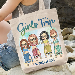 Meilleur voyage entre filles - Sac fourre-tout personnalisé - Cadeau pour meilleure amie