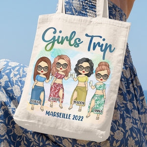 Meilleur voyage entre filles - Sac fourre-tout personnalisé - Cadeau pour meilleure amie