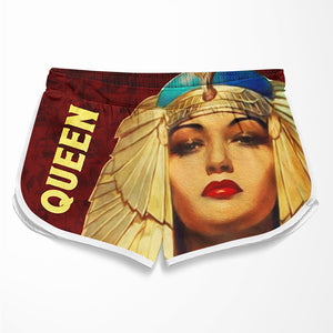 Roi et Reine - Short de plage pour couple - Cadeau pour couple, mari et femme