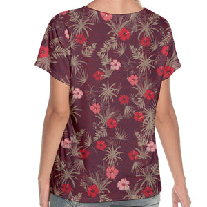 Cette maman chien appartient à - T-shirt col V personnalisé - Cadeau pour les amoureux des animaux